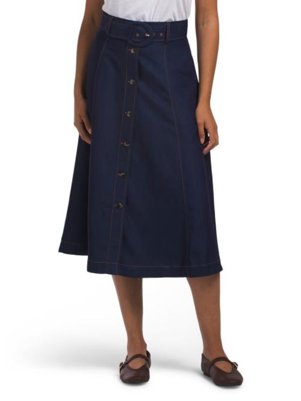 TAHARI ASL Denim Skirt